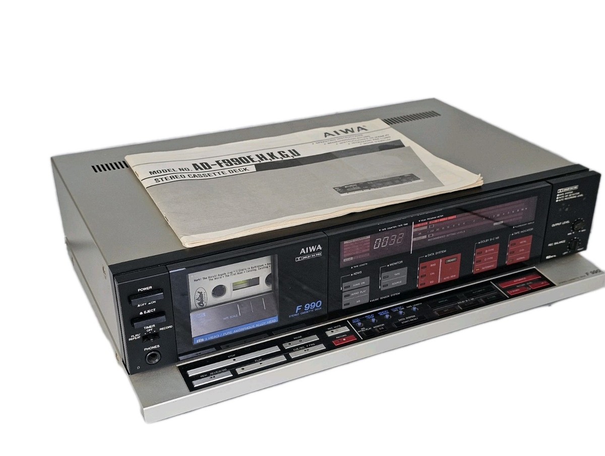Rare-Vintage (New Other) Aiwa AD-F990U Audiophile Stereo Cassette