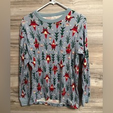 Hanna Andersson Adult Holiday Long John Pajama Set Holiday Harvest