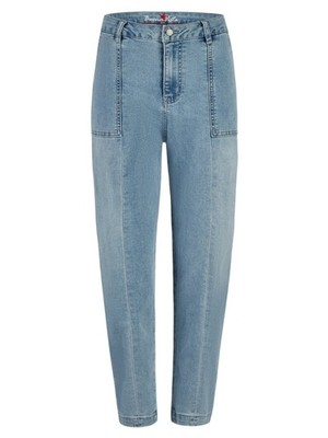 Ballon Worker stretch denim summer sky
