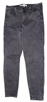 Celebrity Pink Black High Rise Ankle 5 Pocket Skinny Jeans Size 13 / 31