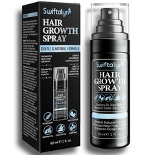 Natural Hair Growth Spray Serum for Men: Hair and Scalp Oil with Rosemary, Ba...