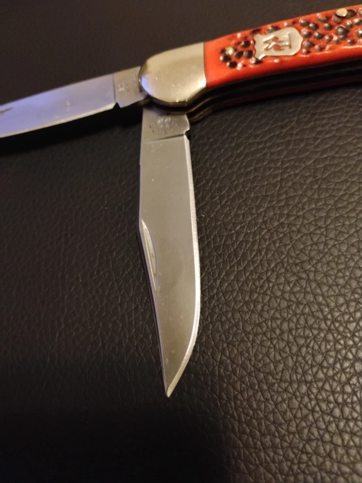 Navaja de bolsillo Kissing Crane Copperhead Roni Klaas desde 1834 Foto 3 de 4