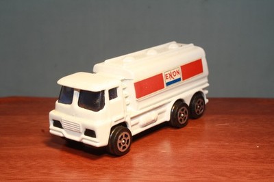 1960s Guy Warrior Exxon Fuel Tanker Truck Corgi Junior Series Made in England