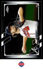 2021 Topps Chrome #6 Ian Anderson Rookie card. rookie card picture