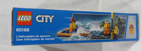 LEGO CITY - 60166 Heavy-Duty Rescue Helicopter 2017 Retired w/Manuals & Box READ