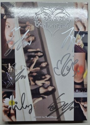 NMIXX [Blue Valentine] All Member Autographed Signed Album | eBay