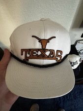 White Texas Longhorns SnapBack