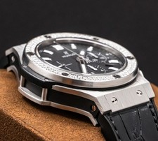 Hublot Big Bang 44 Original Steel Diamonds $19K MSRP 301.SX.1170.RX.1104 16