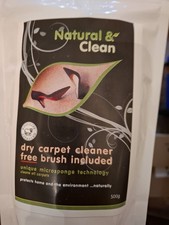 3 x Natural And Clean Dry Carpet Cleaner