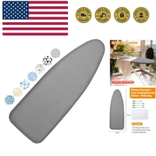 Ironing Board Cover and Pad, 18x49 Extra Wide Thick Iron Padding, Scorch & St...