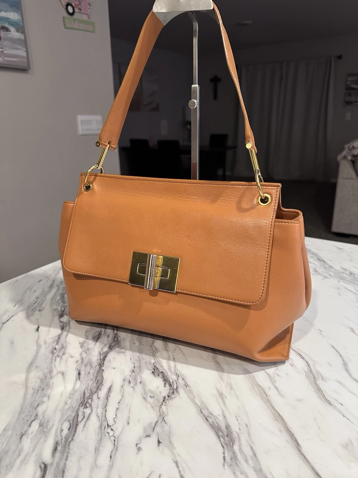 Tom Ford — TOM FORD Natalia shoulder bag auburn orange leather purse