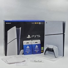 Image of Sony PS5 PlayStation 5 Console Digital Edition Slim + x2 £50 Gift Cards 