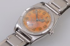 Rolex 1940s Rolex Bubbleback Tropical Dial