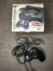 Saturn - MK-80000 Virtua Fighter Console Bundle Not Complete Sega TESTED-WORKING