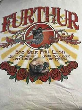 BOB WEIR PHIL LESH FURTHUR FESTIVAL T-shirt Unisex Cotton Tee S-4XL US366