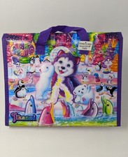 Lisa Frank Tikanni the Husky Trifold Portfolio Storage Case Activity Folder