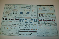 AIRFIX  FALKLANDS WAR  SET  98670  1:72 scale decals,  6 subjects