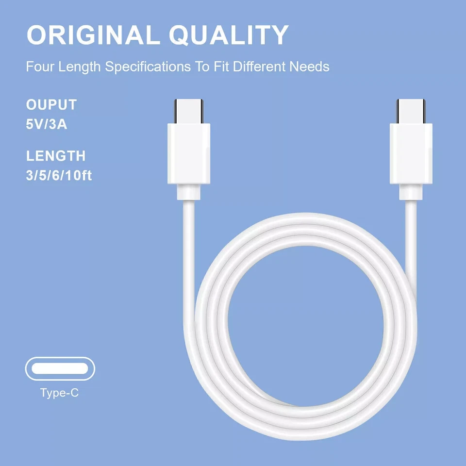 2x Original Samsung Galaxy S24 S23 S22 S21 5G USB-C 6FT Super Fast Charge Cable - Image 2 of 4