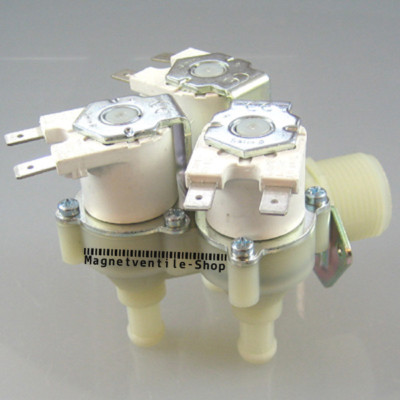 3-fach Elektro-Magnetventil 3/4''AG NC -->13mm 24V/DC#W, RMV-352-NC