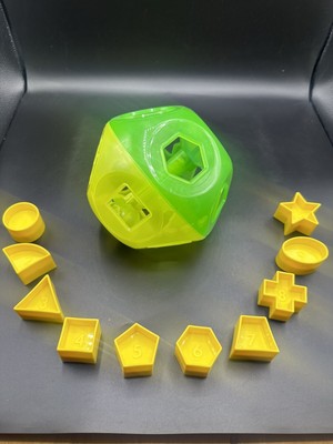 Tupperware Formsortierer Ball Aktivität Spiel Spielzeug Spielset - 100% vollständig