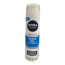 Nivea Men Sensitive Cool Shave Gel 7 oz Cools Protects No Drying Alcohol