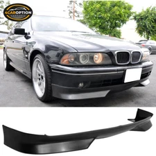 Fits 01-03 BMW E39 5-Series Mtec Style PU Front Bumper Lip Spoiler Splitter