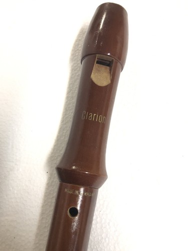 Vintage Clarion PearWood Recorder Soprano - Great Sound W/ Original Box And More - Picture 3 of 11