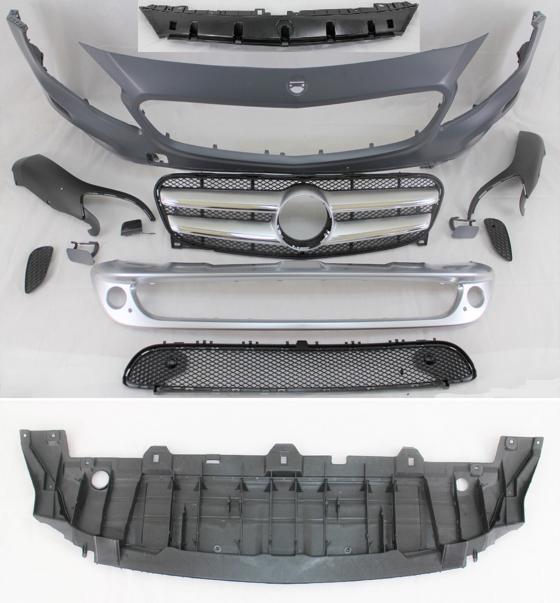 縦目Mercedes-Benz グリル 114-115 GT-R Front Grille Grill For Mercedes Benz CLA-CLASS W118 2020-ON