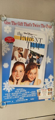 The Parent Trap Original Video Store Promo Movie Poster SS 26x40 Lindsey Lohan 