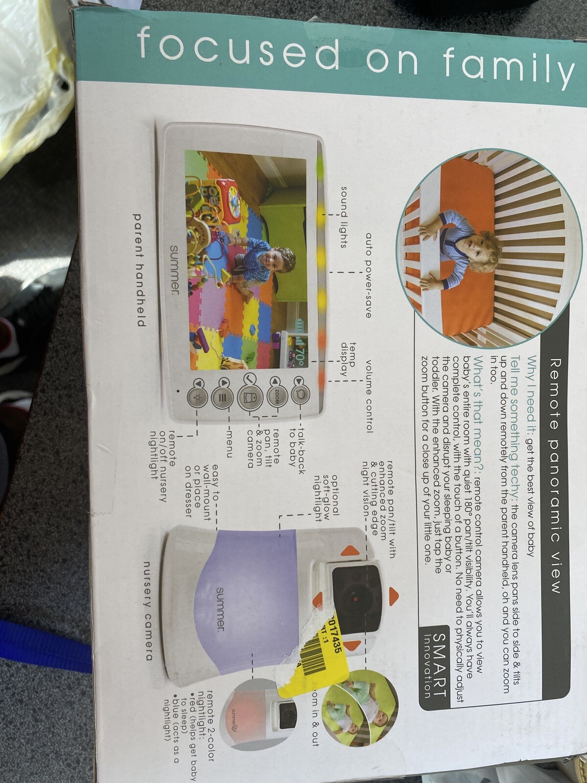 summer in view 2.0 plus baby monitor