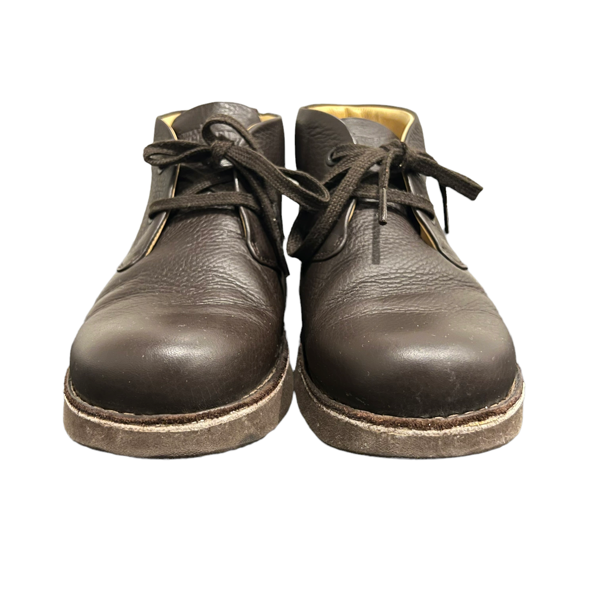 Samuel Hubbard Leather Classic Re-boot Chukka Boots Lace Up 