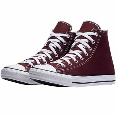 burgundy mens converse