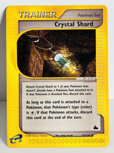 Pokemon Skyridge - TRAINER Crystal Shard 122/144 Non Holo - Picture 1 of 2