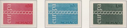 Monaco 1971 Europa CEPT nr 1014-1016 MNH catalogue value Michel € 5 - Afbeelding 1 van 1