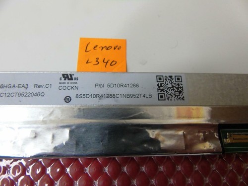 Lenovo ThinkPad L340 Matte 15.6" LCD Screen 1920 x 1080 - FRU 5D10R41288 - Picture 6 of 11