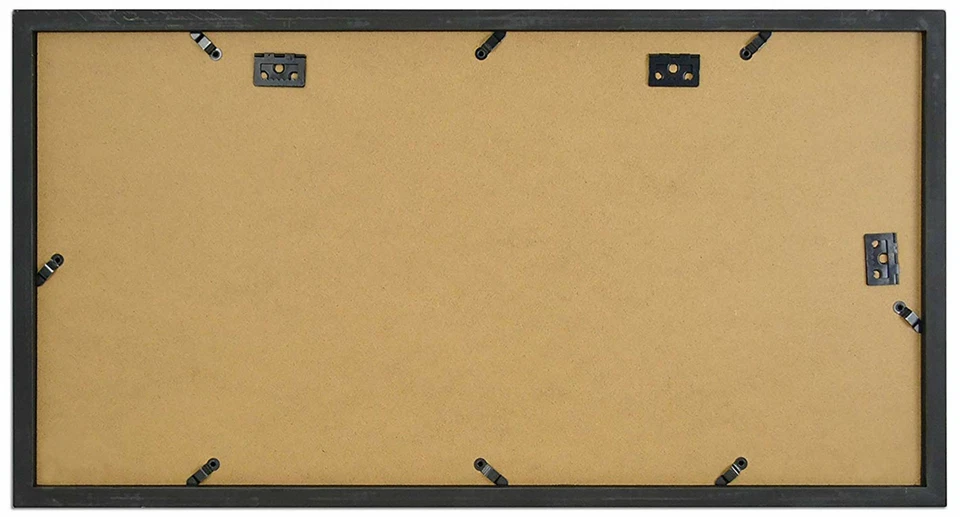 Marco de caja de sombra borla diploma 11x22 para certificado de 8,5x11 y foto de 4x6, negro Foto 2 de 4