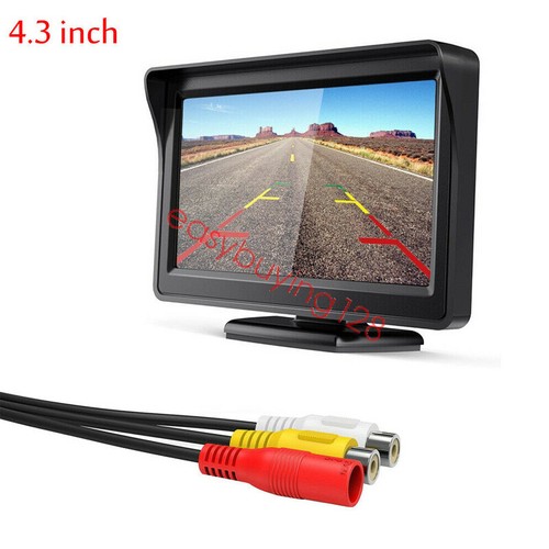 FOR CAR 4.3 Inch Rear View Stand Monitor+Reverse Backup Camera - Picture 2 of 7