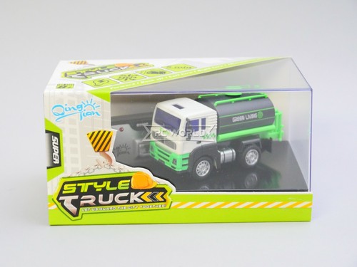 RC Micro 1/64 LIQUID TRUCK Micro RC Green Truck 2.4GHZ W/ LED - 第 8/12 張圖片
