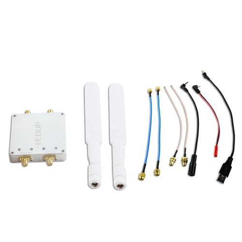 4W 5.8GHz Signal Booster Dual Channel Long Range Signal Extender WiFi Amplifier - 第 5/8 張圖片