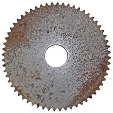 60 Tooth 35 Chain Pitch Sprocket No Bolt Holes 1.5" ID Go Kart Cart Mini Bike