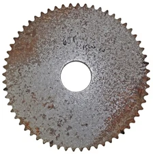 60 Tooth #35 Chain Pitch Sprocket No Bolt Holes 1.5" ID Go Kart Cart Mini Bike