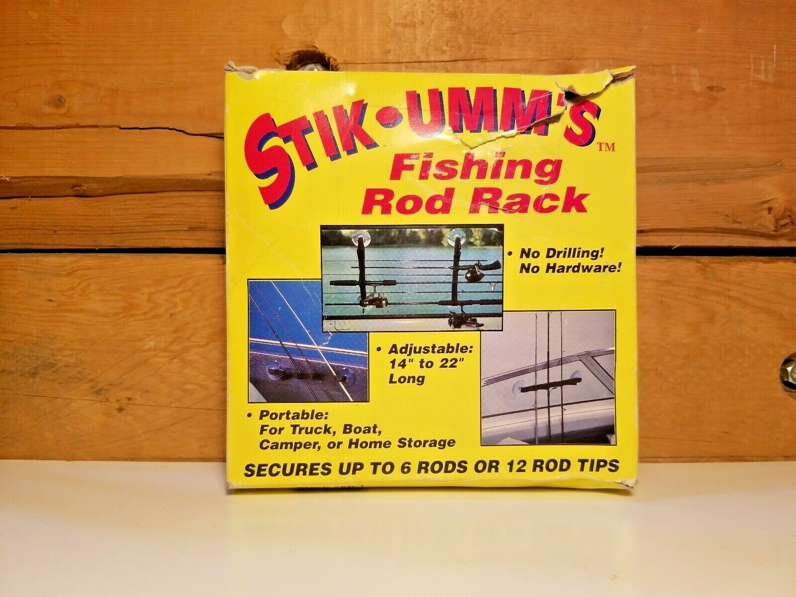 Stik Umms Fishing Rod Rack SR-1 Kwik Tek