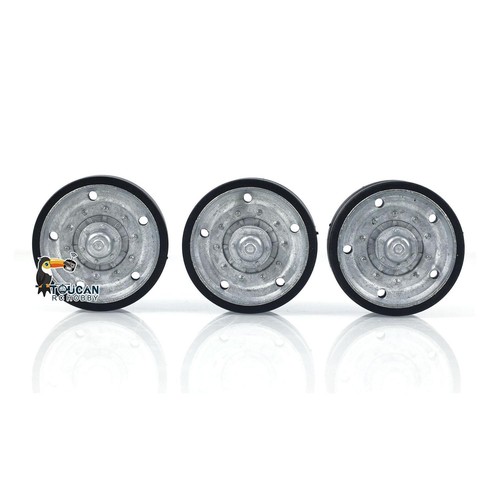 Metal Road Wheels for Henglong RC 1/16 IDF Merkava MK IV 3958 Tanks Spare Parts - Picture 4 of 5