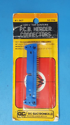 PCB HEADER Connectors, GC ELECTRONICS , 50 pin , 2 Row(s), Male