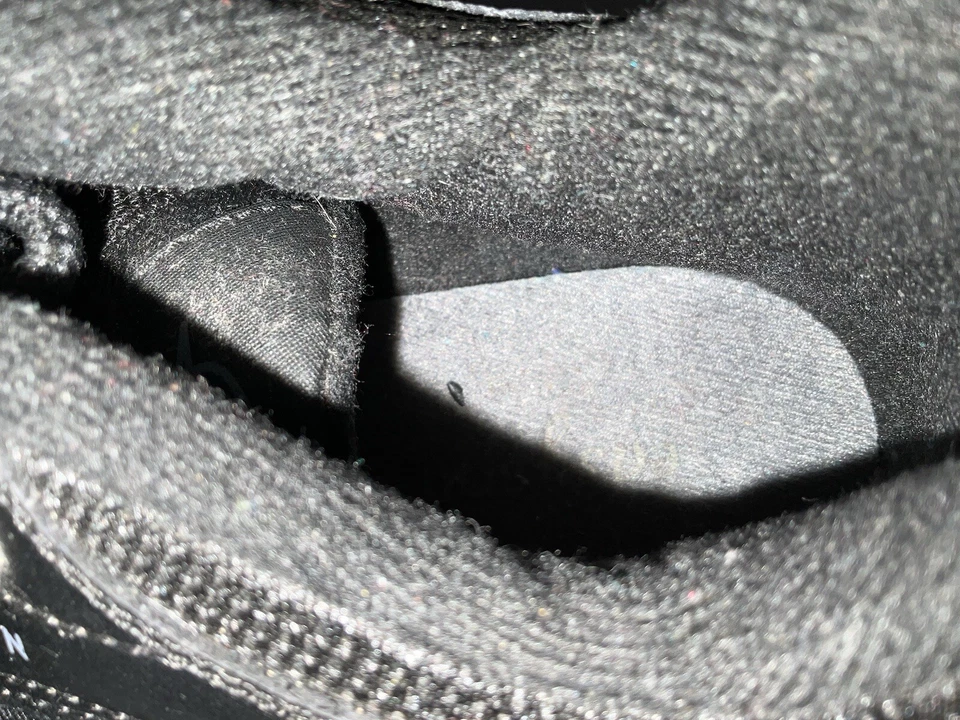 Zapatos bajos para caminar Easy Spirit negros de imitación de cuero/tela con cordones para mujer talla 7 Foto 4 de 4