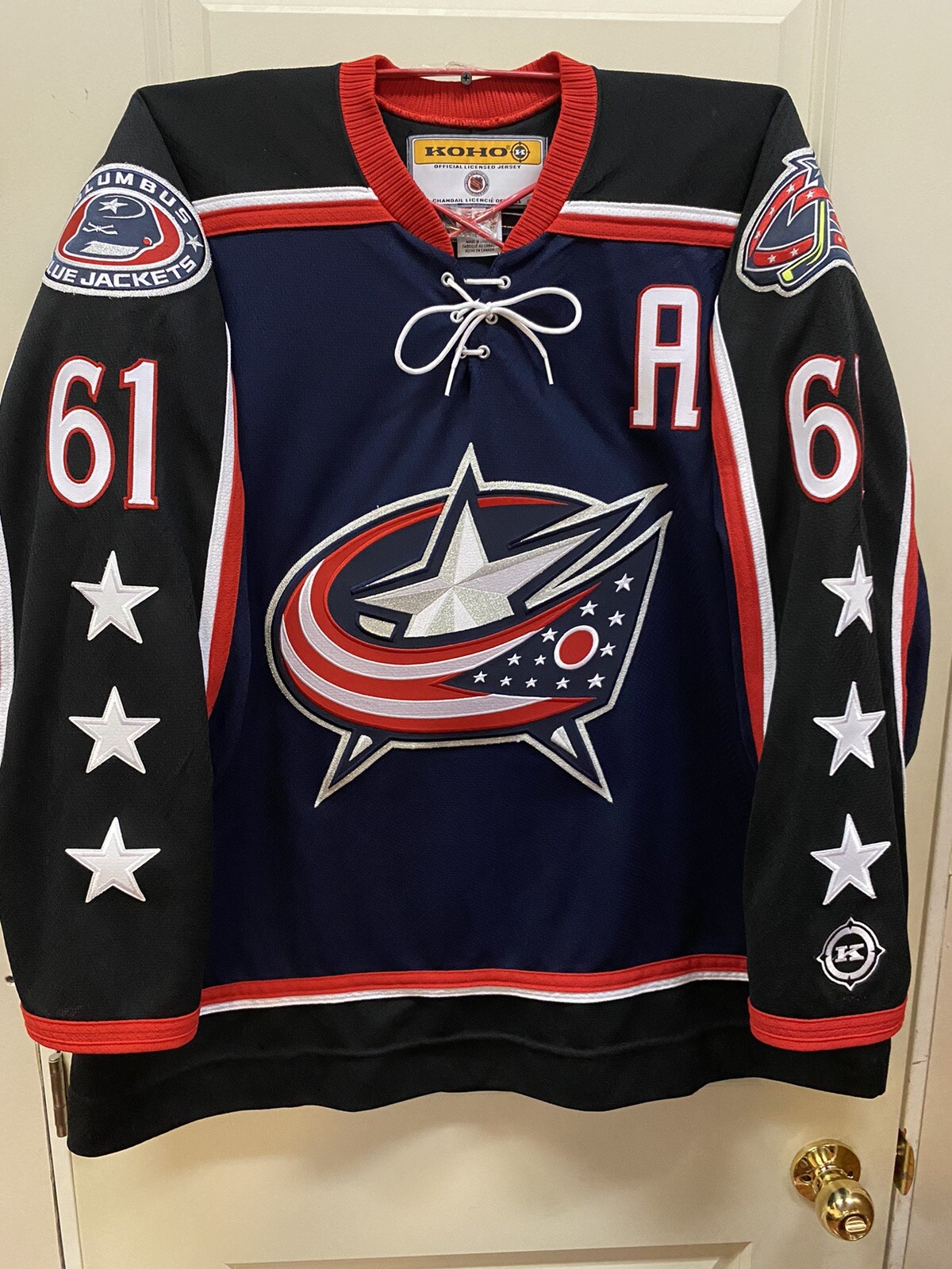 Rick Nash Columbus Blue Jackets Alternate Jersey KOHO XXL eBay