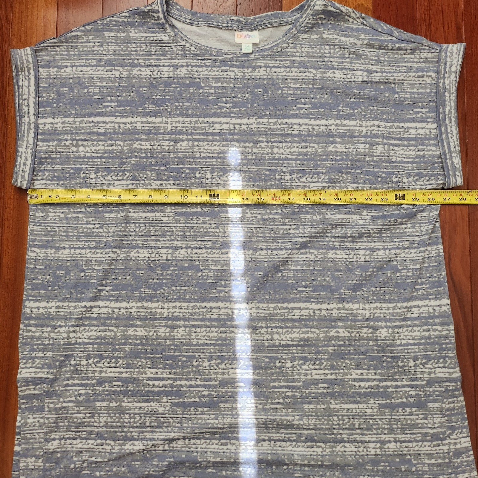 LuLaRoe Gray Simply Comfortable Polyester Spandex… - image 12
