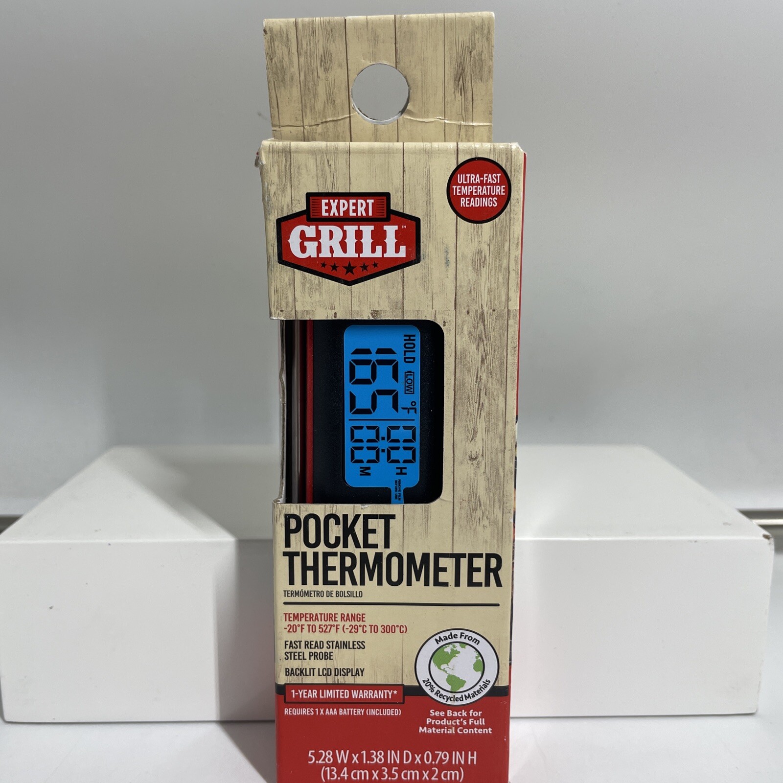 Expert Grill Pocket Digital Instant Read Thermometer XG1910700202 