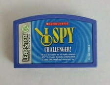 Leapster SCHOLASTIC I SPY CHALLENGER Game Cartridge Leap Frog / Used