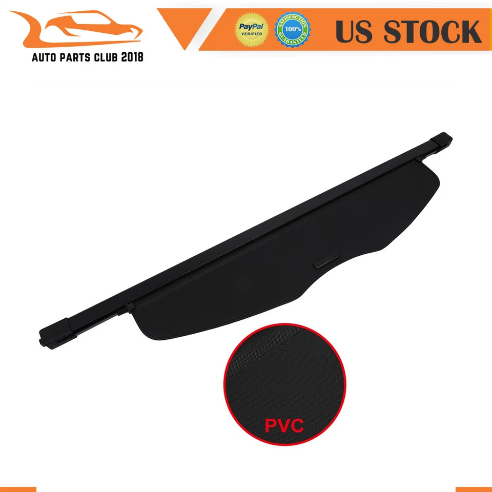 Trunk Cargo Cover Shield Shade Retractable For Acura MDX 2007-2011 2012 2013 V6 Foto 2 de 4